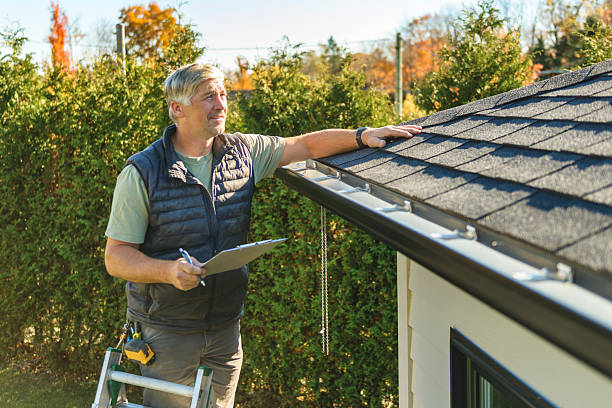 Professional Roof Replacement technician working in Millington, IL